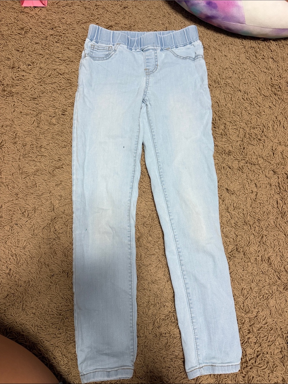Light Blue Kids Stretch Jeans
